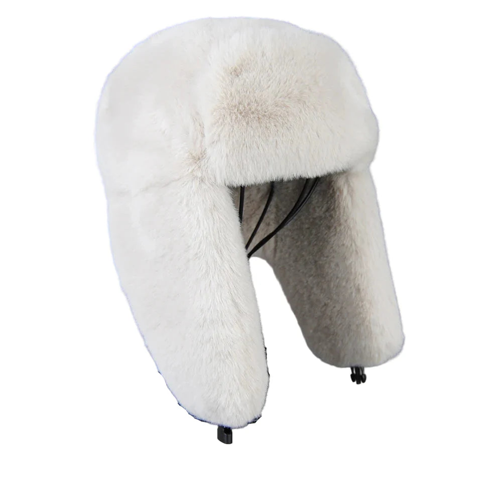 Bulgakov Winter Soft Fluffy Bomber Hat