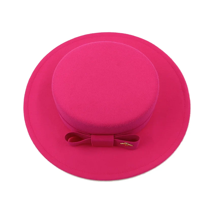 Firefly Ribbon Boater Porkpie Hat