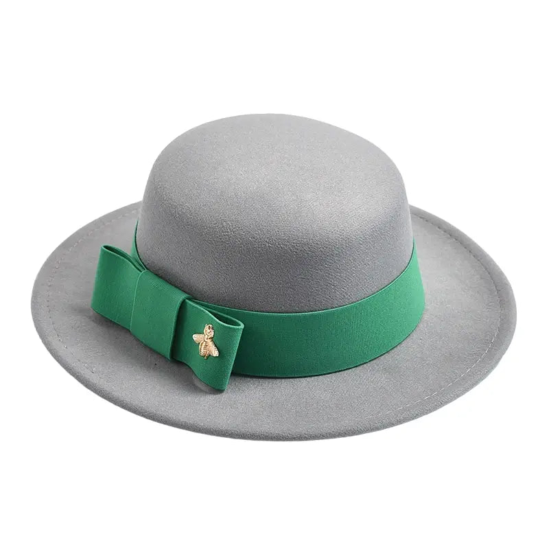 Golden Firefly Classic Boater Hat