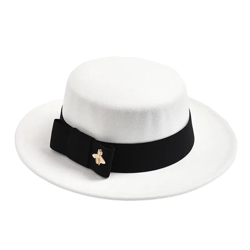 Golden Firefly Classic Boater Hat