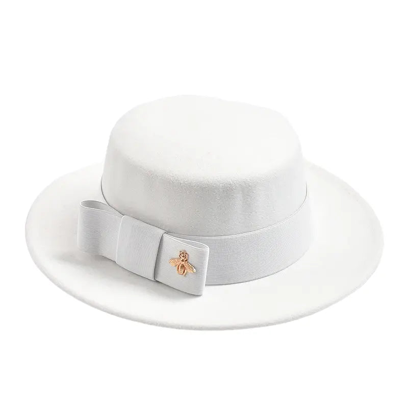 Golden Firefly Classic Boater Hat