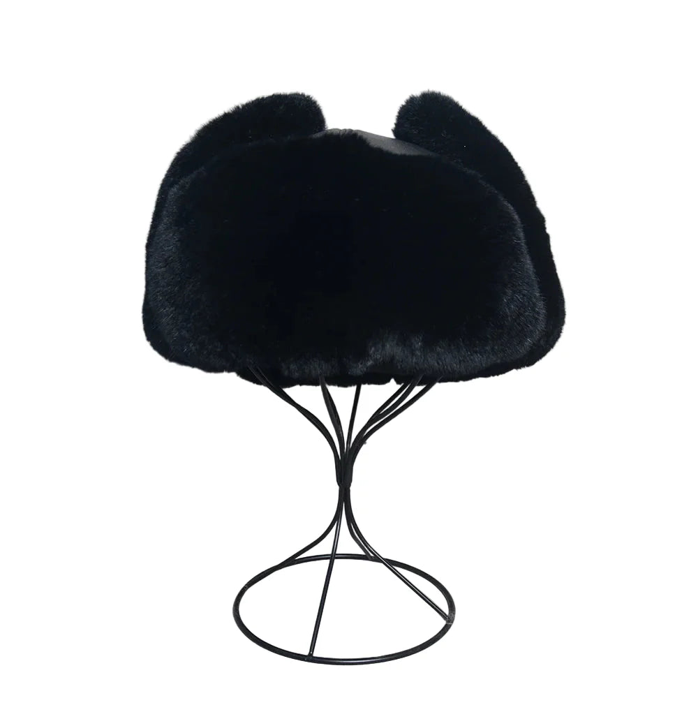 Gorki Genuine Leather Trapper Bomber Hat