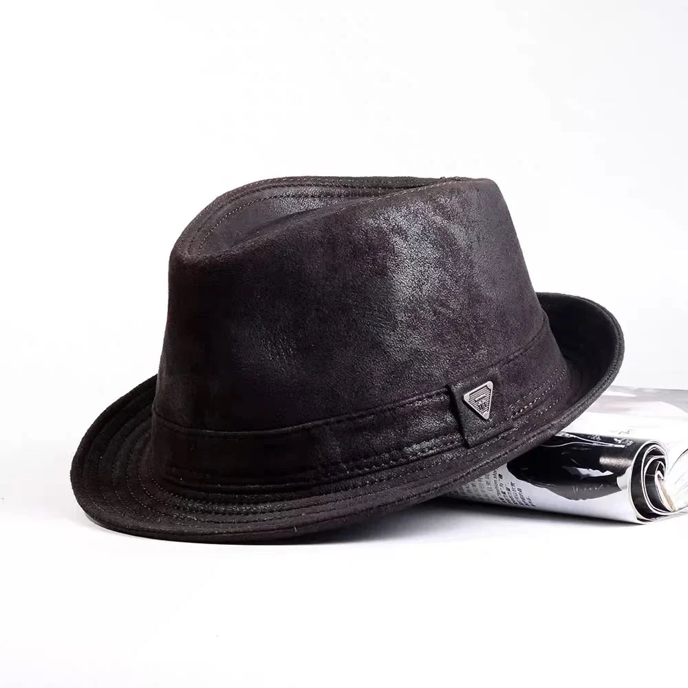 Jackson Genuine Leather Trilby Hat