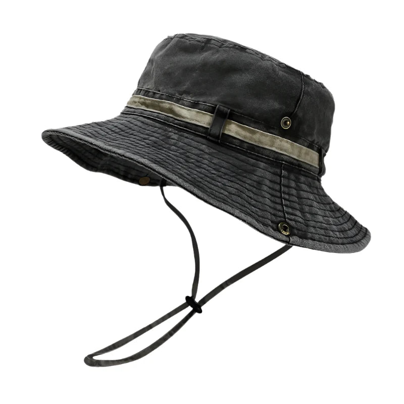 Louisiana Washed Cotton Fisherman Bucket Hat