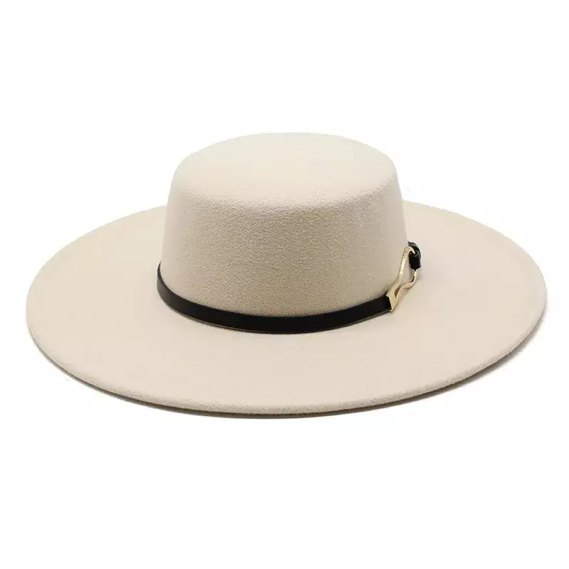 Malmedy Wide Brimmed Cotton Boater Hat