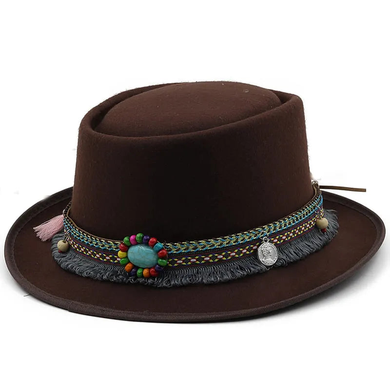 Melnik Bohemian Porkpie Hat