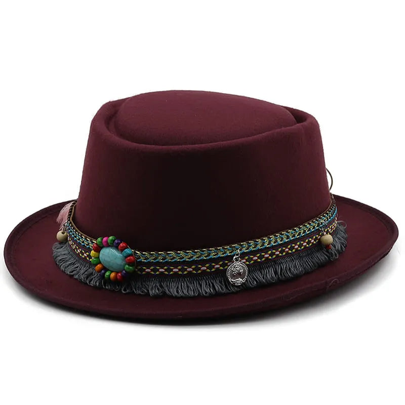 Melnik Bohemian Porkpie Hat