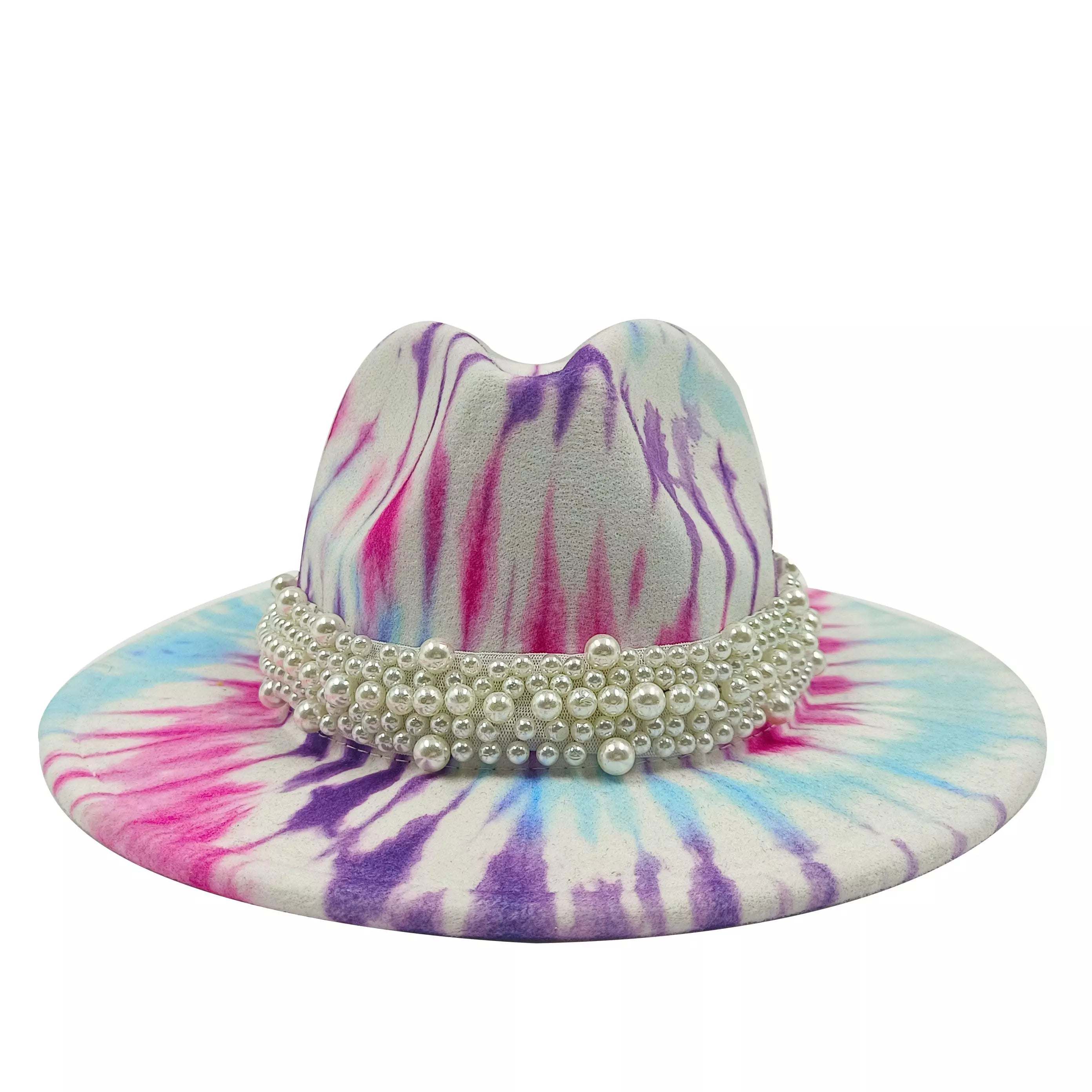 Psychedelic Abstract Fedora Hat