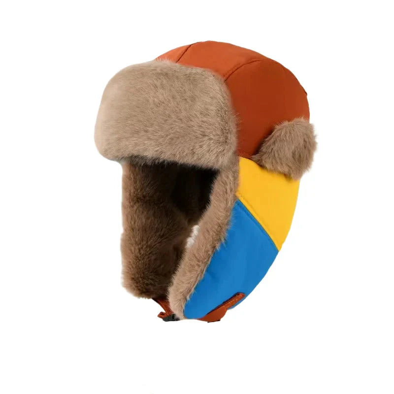 Stenmark Waterproof Winter Skiing Fur Bomber Hat