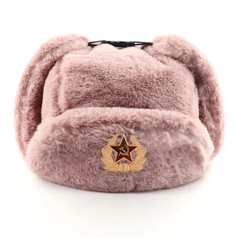 URSS Cotton Fur Trapper Bomber Hat