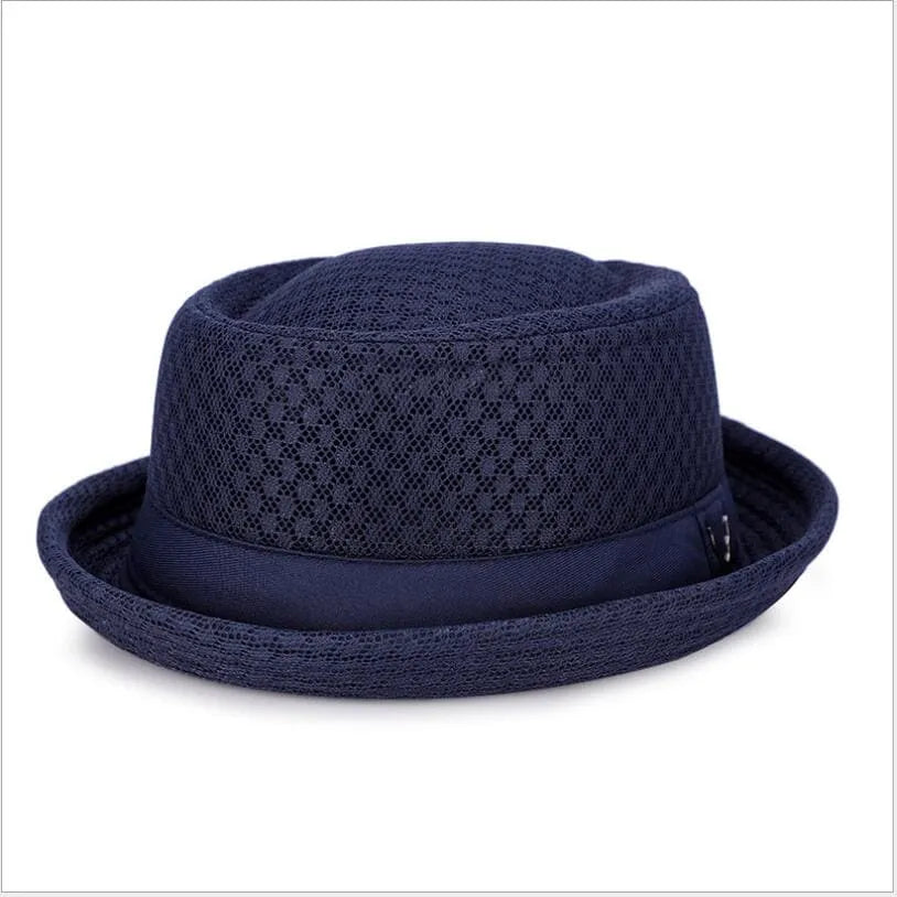 Vinci British Mesh Porkpie Hat