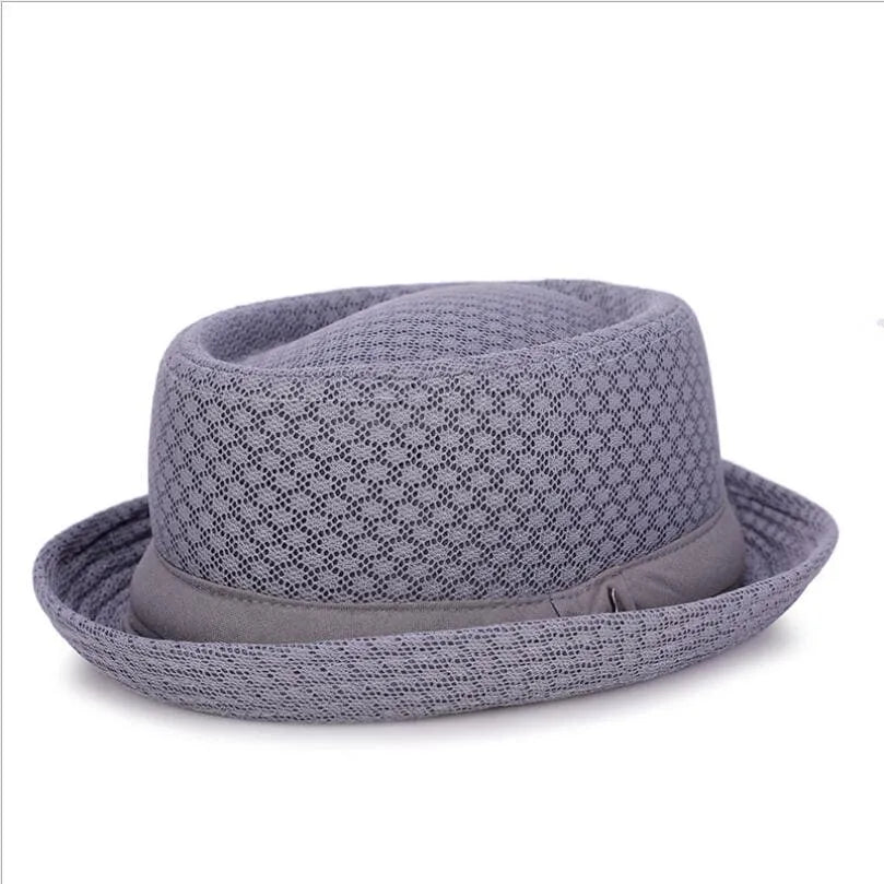 Vinci British Mesh Porkpie Hat